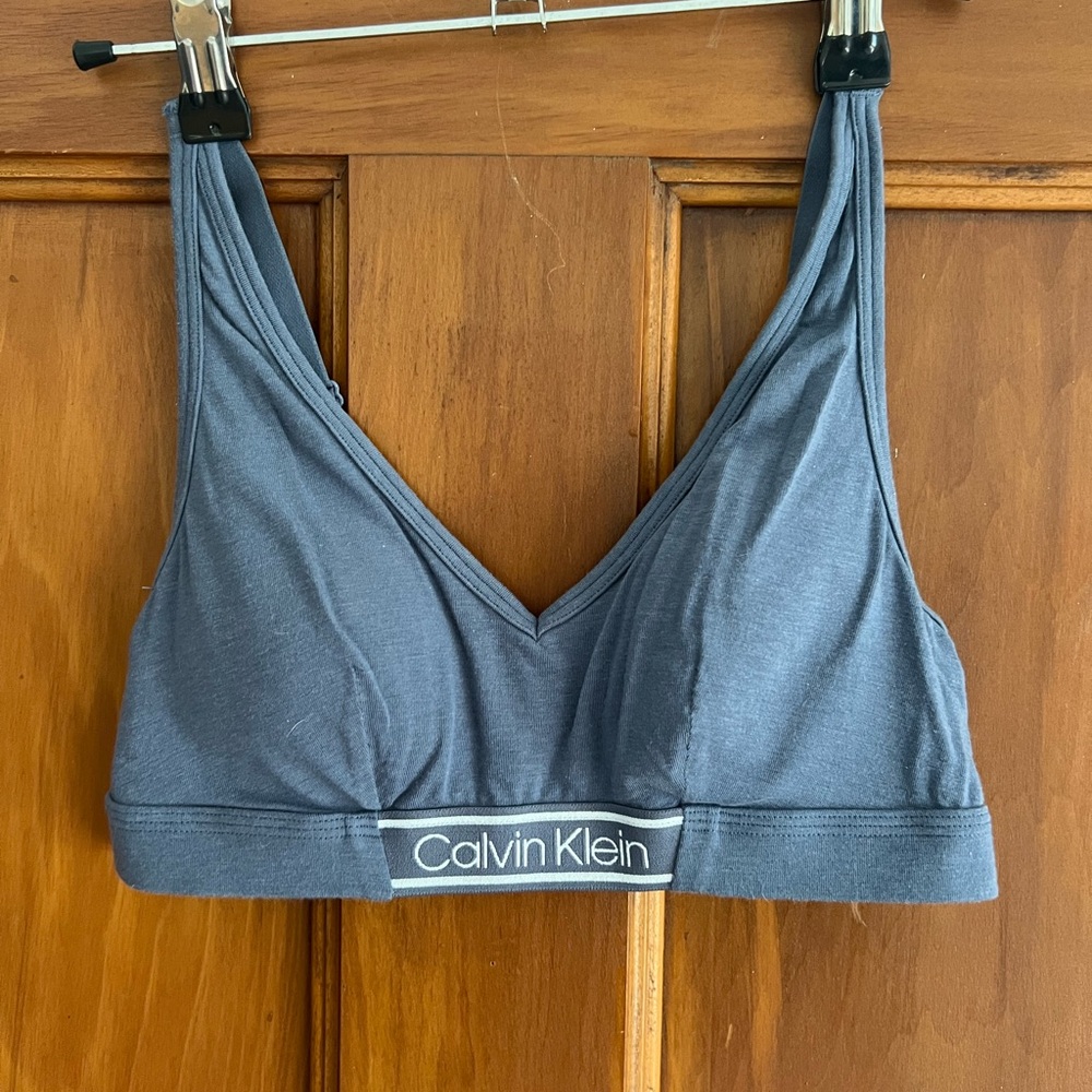Calvin Klein Women's Blue Bralette